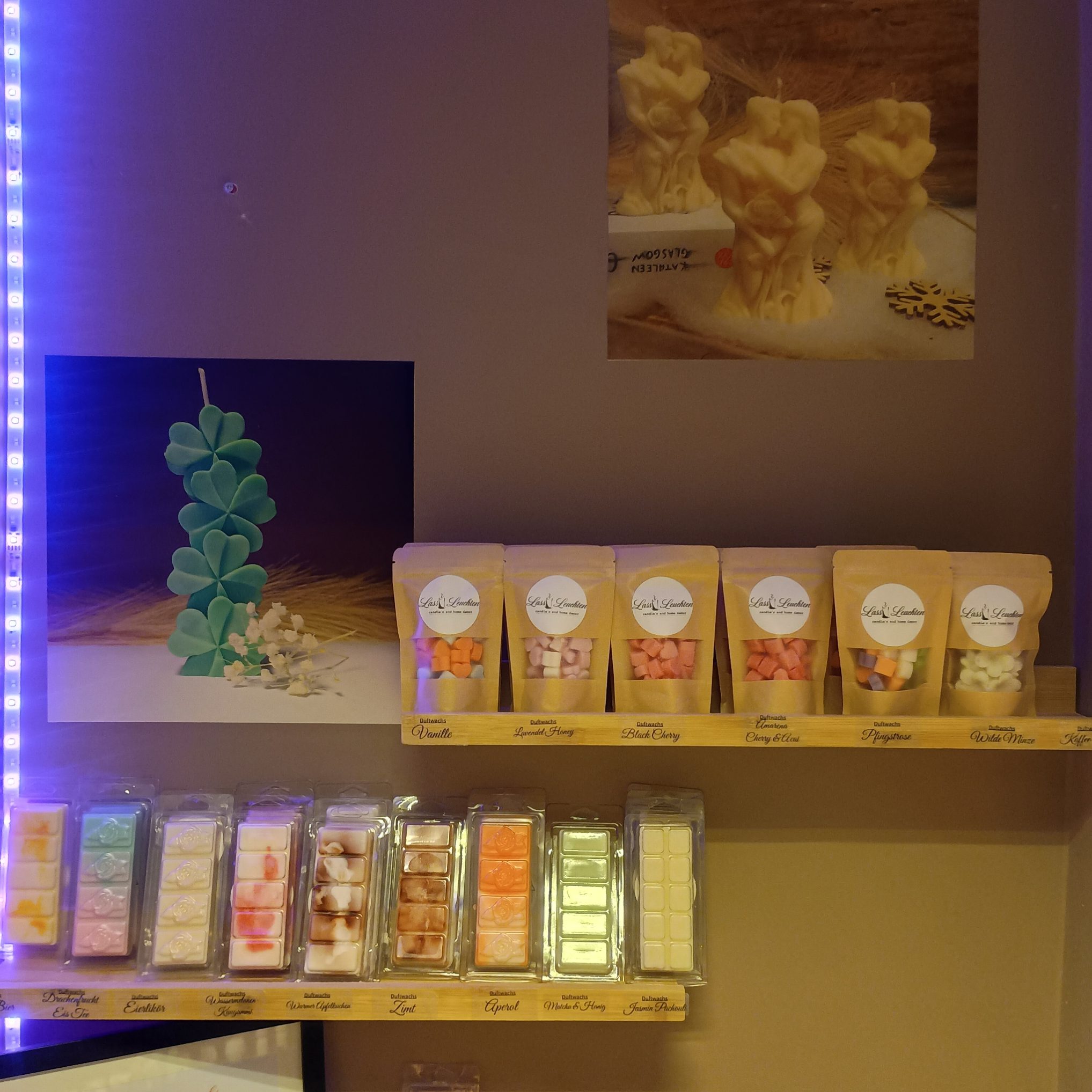 „Wählen Sie vier Düfte aus und sichern Sie sich 10 % Rabatt. Geben Sie im Warenkorb einfach den Code DUFT ein, um den Vorteil zu aktivieren.“